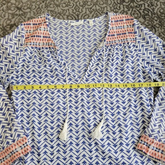 Soft Joie Daria Geo-Print Coverup Tunic Dress - Picture 13 of 14